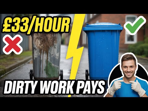 Start a Wheelie Bin Business: Start This for Under £300 - low-cost business idea