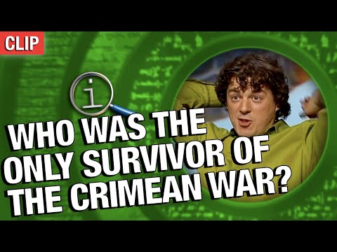 Who Was The Only Survivor From The Crimean War? | QI