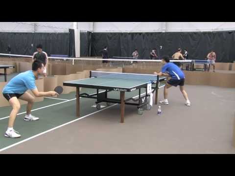 2013 03 02 louisiana open table tennis  joe  vs Dian Li