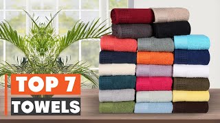7 Best Towels for Everyday Use | Soft & Absorbent