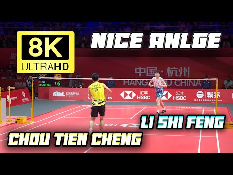 [8K60FPS] - MS - Chou Tien Cheng vs Li Shi Feng | 2024 World Tour Finals | High Quality