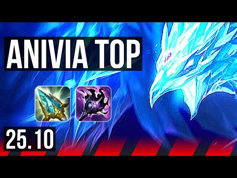 ANIVIA vs AATROX (TOP) | Comeback, 4/3/12, Rank 12 Anivia | KR Master | 25.10