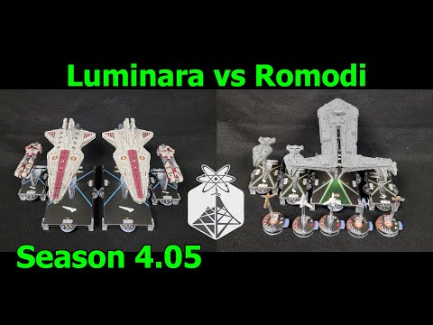 Star Wars Armada "Salvo vs Ignition" Luminara vs Romodi - ION Radio Battle Report
