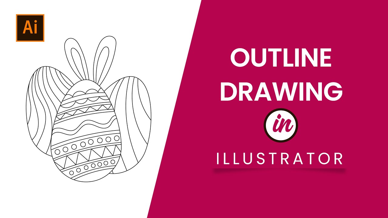 Create Perfect Easter Egg Outlines In Adobe Illustrator - You won't BELIEVE the Results!