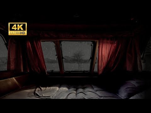 Rain in Camper Van