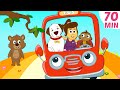 Wheels On The Bus Song More Kids Songs By Hooplakidz