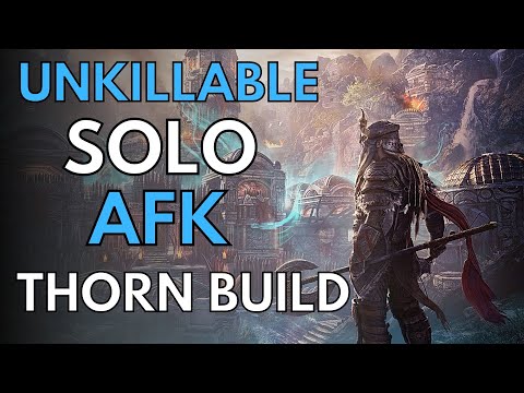 Unkillable Solo AFK build - Immortal Thorn - ESO