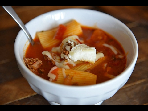 Instant Pot Lasagna Soup Recipe