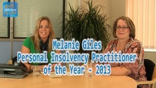 preview picture of video 'Debt Advice TV | Melanie Giles Personal Insolvency Practitioner of the Year 2013'