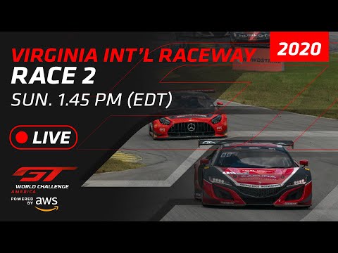 ブランパンGTワールドチャレンジ・アメリカ バージニア Race2 フルレース動画