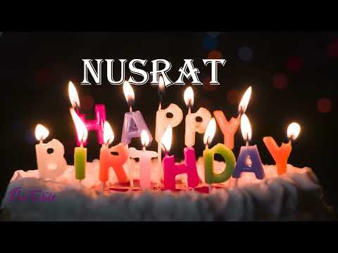 nusrat Birthday Song| Birthday Song nusrat| Happy Birthday nusrat | birthdaysongwithnames