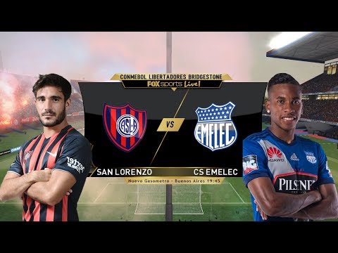 San Lorenzo vs C.S. Emelec (Octavos de Final Copa Libertadores 2017 HD) | Gameplay #PES2017