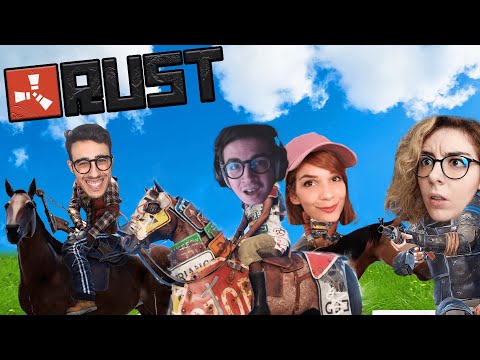 IO E KENOIA CI ALLEIAMO CON STEF E PHERE NELLA GUERRA DEGLI YOUTUBERS!! - RUST ITA Ep.2