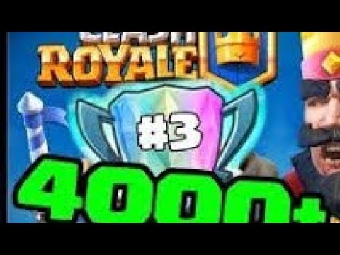 Clash royale(4000+ trophies deck) Best deck for pushing