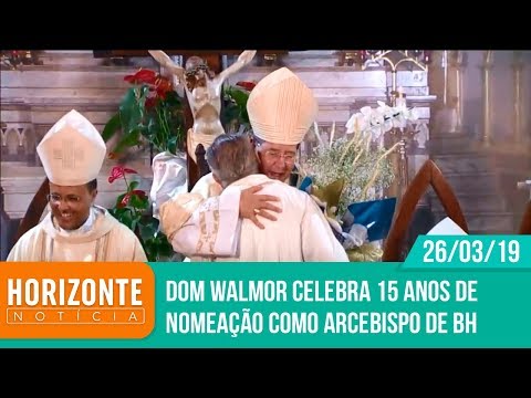 Horizonte Notícia - Dom Walmor celebra 15 anos de nomeação como Arcebispo de BH