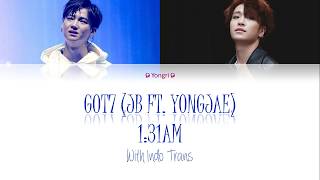 GOT7 (JB &amp; Youngjae)  - 1:31AM (잘 지내야해) |Color Coded Lyrics| Indo Trans