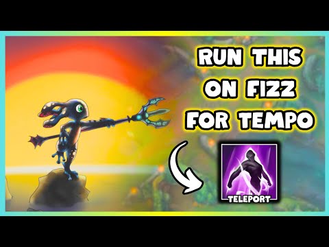 Running Teleport On Fizz Into Tough Poke Lanes | Fizz Mid vs Anivia 15.16