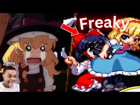 Throwing HANDS with Touhou characters (Touhou 7.5)