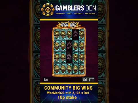 Thumbnail for video: BORN WILD goes WILD! - GD Community big wins
