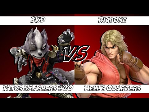 Patos Smashers #20 Hell's Quarters - SKD (Wolf) vs Rigbone (Ken)
