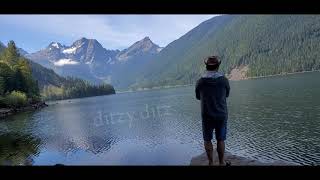 Relaxing Wilderness View / Nature / Mountains / Jones Lakes / Glacier / Serenity / Music / Peaceful