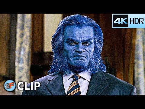 Wolverine Meets Beast Scene | X-Men The Last Stand (2006) 4K HDR Movie Clip