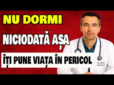 Seniori: 7 obiceiuri de somn MORTALE pe care trebuie să le evitați! | Dr. Adrian Marinescu