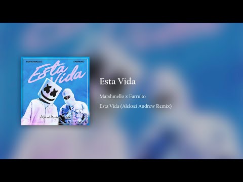 [Hardstyle] Marshmello x Farruko - Esta Vida (Aleksei Andrew Remix) [Lyrics]