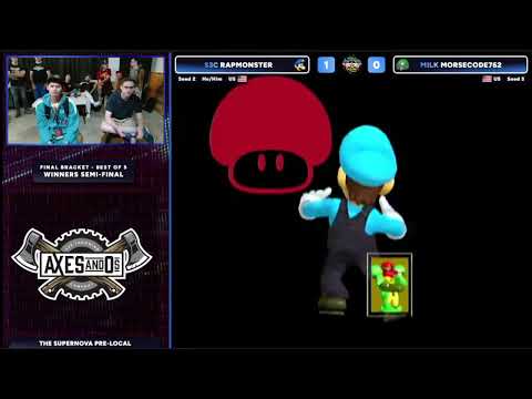 RapMonster (Luigi) vs. Morsecode762 (Samus) - Winners Semis- The Supernova Pre-Local