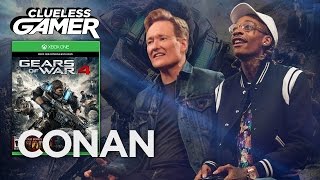 Clueless Gamer: “Gears Of War 4” With Wiz Khalifa  - CONAN on TBS