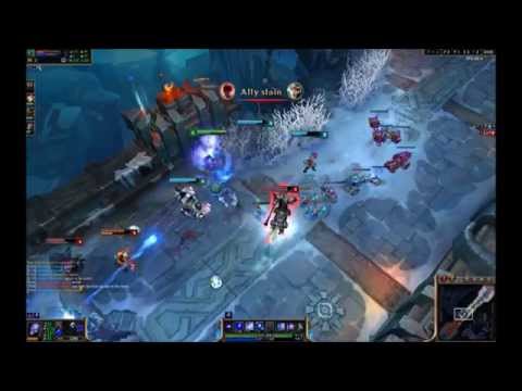 League of legends 5.11 new Ryze triple kill aram
