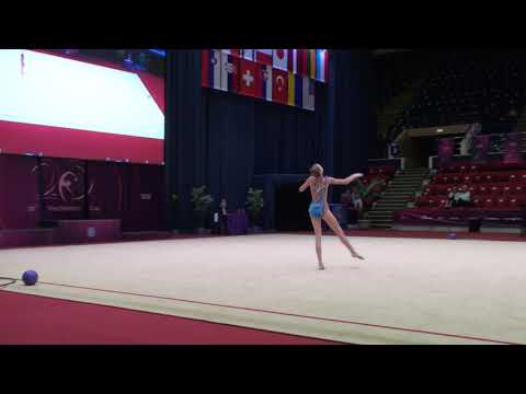 Daria Grokhotova BLR Belarus Hoop Irina Deleanu Cup 21 May 2021