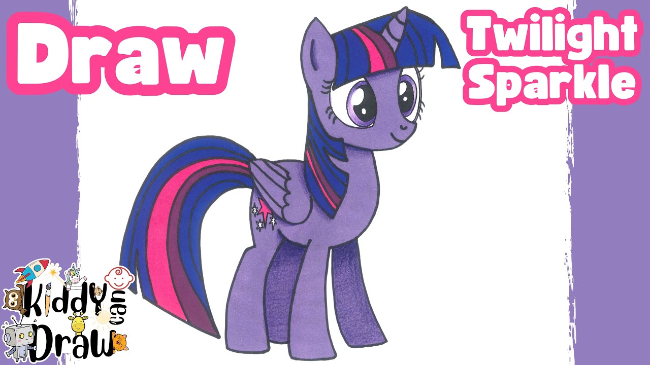 How to Draw Twilight Sparkle (My Little Pony) – Fun, Easy, and Magical for All Ages!