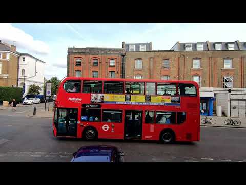 London BUS Ride 🇬🇧 Route 41 - ARCHWAY to TOTTENHAM HALE via Crouch End, Hornsey, Seven Sisters 🚌