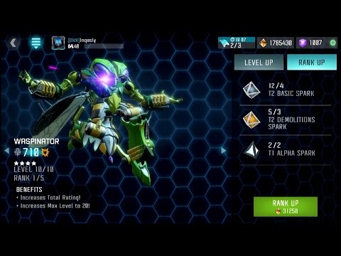 Rank 2 Four Star Waspinator - Transformers: Forged to Fight