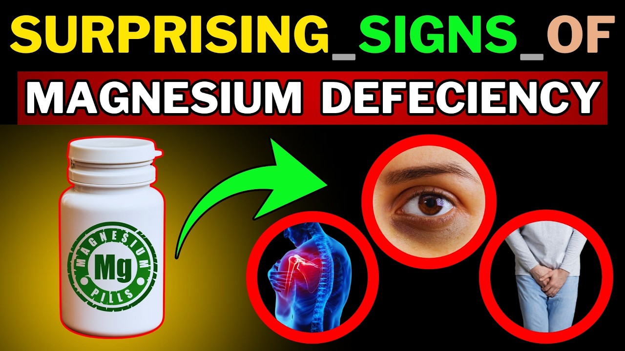 Early Signs Your Body Lacks Magnesium ( Act Fast )