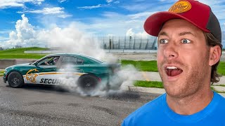First Rip in Our 900hp Hellcat Burnout Car!