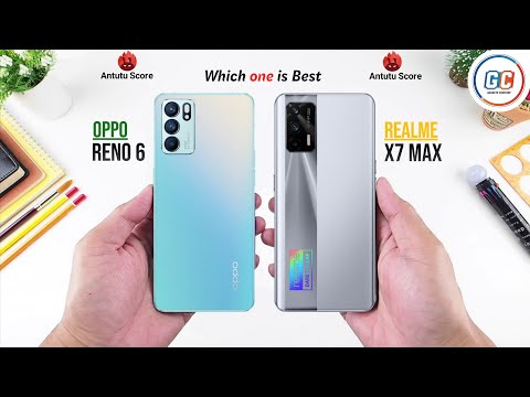 OPPO Reno 6 vs Realme X7 Max || Full Comparison ⚡ Which one is Best 👍 Under 30k.