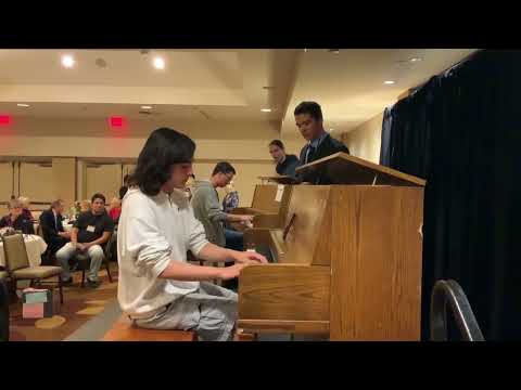 "Bluin' The Black Keys" by Arthur Schutt - Played by Adam Swanson and Max Libertor (Me)