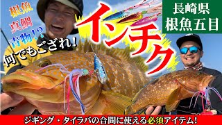 【インチク】昔ながらのインチクが最強！？長崎県の海でビッグアコウを追いかけます！【ジャックアイ】