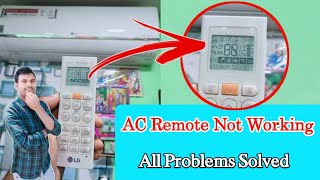 LG AC Remote Not Working (Solution) | Voltas AC Remote Control Operation By KGN Technical (2023)