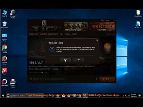 Uninstall World of Tanks on Windows 10 Creators Update