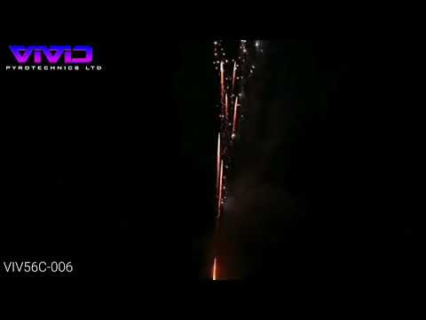 VIV56C-006 - White Glitter Willow 56s Candle