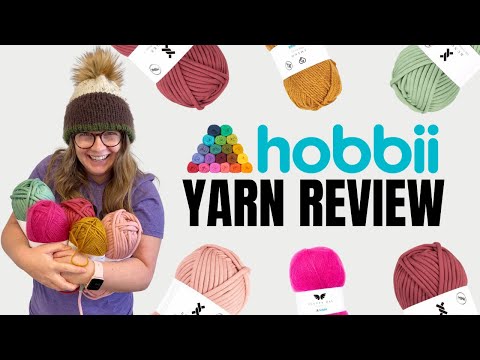 Hobbii Yarns Yarn Review- My First Time Using Hobbii Yarn