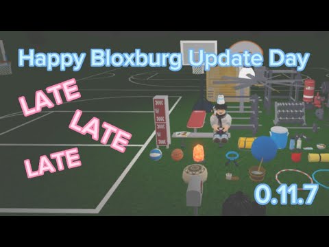 Bloxburg Update 0.11.7 New Gym, Athletic Skill Revamp, and so much more…