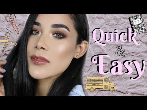Drugstore Back To School Makeup | FOR BEGINNERS