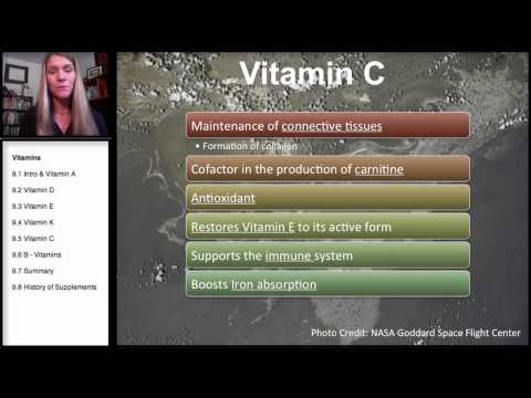 9.5 Vitamins: Vitamin C