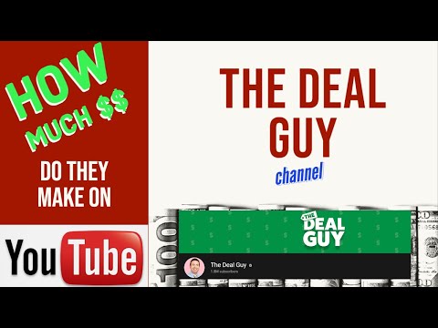 How much does THE DEAL GUY make on YouTube?