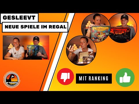 Sleeved - New board games on the shelf - Short overview