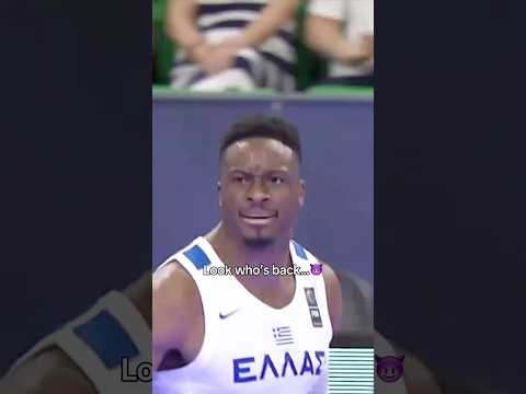 Thanasis had been out for over 450 days 🤯 #thanasisantetokoumpo #basketball #greece #shorts